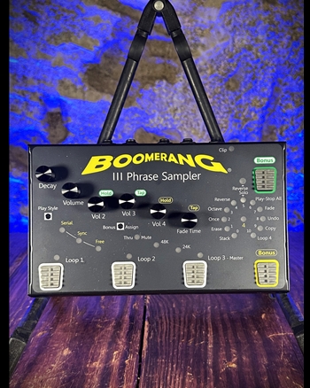 Boomerang III Phrase Sampler Pedal *USED*