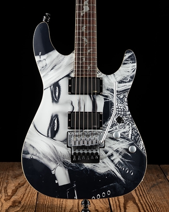 Schecter Damien Platinum-6 FR - Taylor Momsen Wrap *USED*