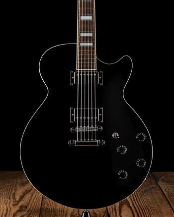 D'Angelico Premier SS Semi-Hollow - Black *USED*