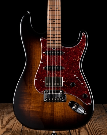 Suhr Classic S Custom Figured Koa/Roasted Alder - 2 Tone Tobacco Burst *USED*