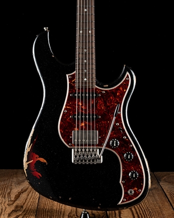 Novo Custom Idris HSS - Starry Night over '64 3-Tone Burst