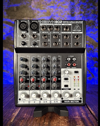 Behringer Xenyx 802 - 4-Channel Mixer *USED*