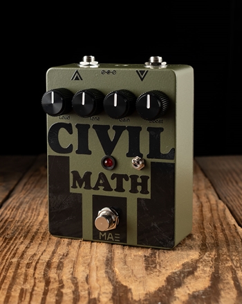 Mask Audio Civil Math Distortion Pedal
