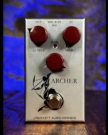 Rockett Pedals Archer Overdrive/Boost Pedal - Silver *USED*