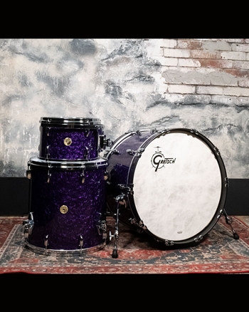 Gretsch USA Custom 3-Piece Drum Set - Purple Marine Pearl