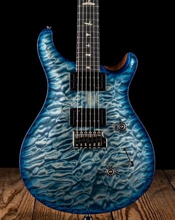 PRS Custom 24 Quilt Artist Top - Trans Blue Burst
