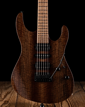 Suhr Custom Modern Figured Walnut/Swamp Ash - Natural
