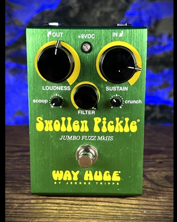Way Huge Swollen Pickle MKIIs Super Jumbo Fuzz Pedal *USED*