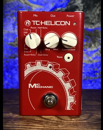 TC Helicon Mic Mechanic V1 Vocal Effects Pedal *USED*