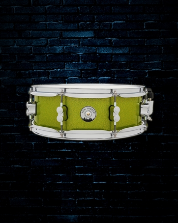 PDP 5"x14" New Yorker Snare Drum - Electric Green Sparkle