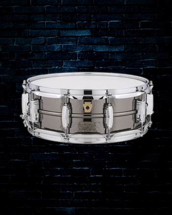 Ludwig 5"x14" Hammered Black Beauty Snare Drum