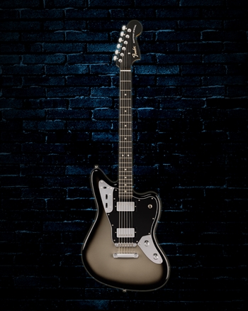 Fender Limited Player Fusion Jaguar Baritone Special - Silverburst