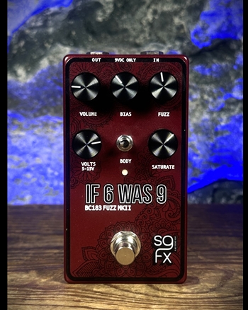 SolidGoldFX If 6 Was 9 BC183 MKII Fuzz Pedal *USED*