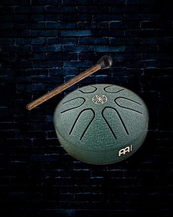 Meinl Sonic Energy  3" Pocket Steel Tongue Drum - Dark Green