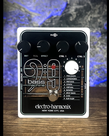 Electro-Harmonix BASS9 Bass Machine Pedal *USED*