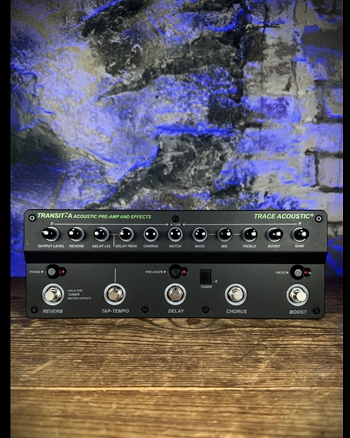 Trace Elliot Transit-A Acoustic Preamp & Effects Pedal *USED*
