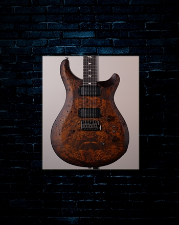 PRS Limited Edition S2 Custom 24-08 Poplar Burl - Black Gold Burst