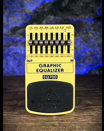 Behringer EQ700 7-Band Graphic Equalizer Pedal *USED*