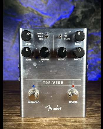 Fender Tre-Verb Digital Tremolo/Reverb Pedal *USED*