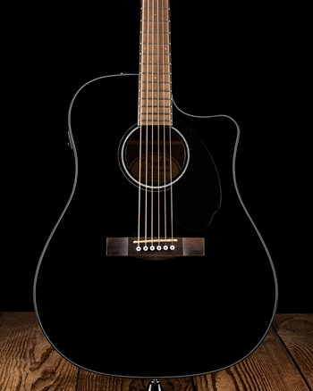 Fender CD-60SCE Dreadnought - Black *USED*