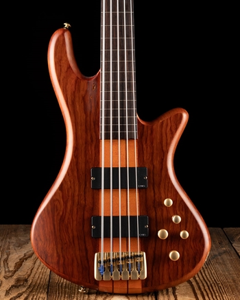 Schecter Stiletto Studio-5 Fretless - Satin Honey *USED*