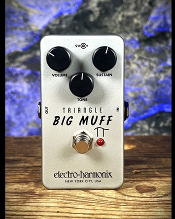 Electro-Harmonix Triangle Big Muff Pi Distortion/Sustainer Pedal *USED*