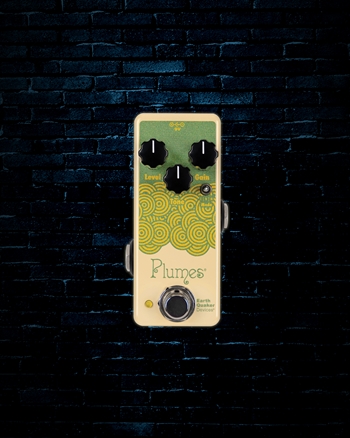 EarthQuaker Devices Plumes Jr MOSFET Mod Small Signal Shredder Overdrive Pedal