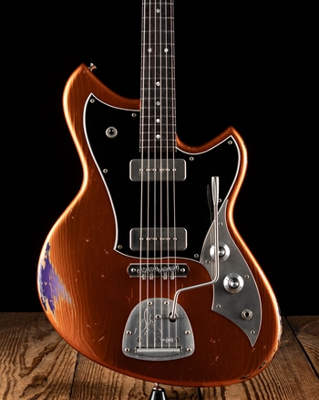 NOVO Serus J LTD - Candy Apple Orange Over Purple Stranger Burst