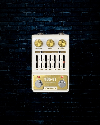 Sonisfact VOS-81 Overdrive Station Pedal - Blizzard & Fury