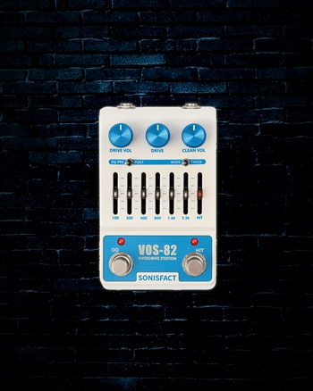 Sonisfact VOS-82 Overdrive Station Pedal - Wide & Thick