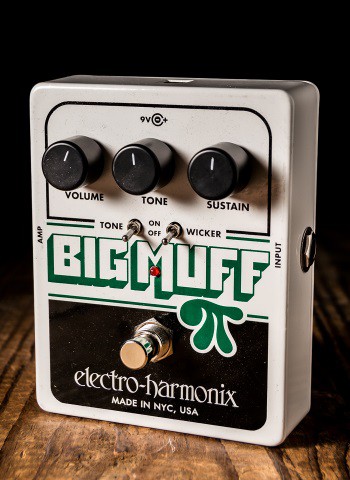 Electro-Harmonix Big Muff Pi with Tone Wicker Distortion Pedal