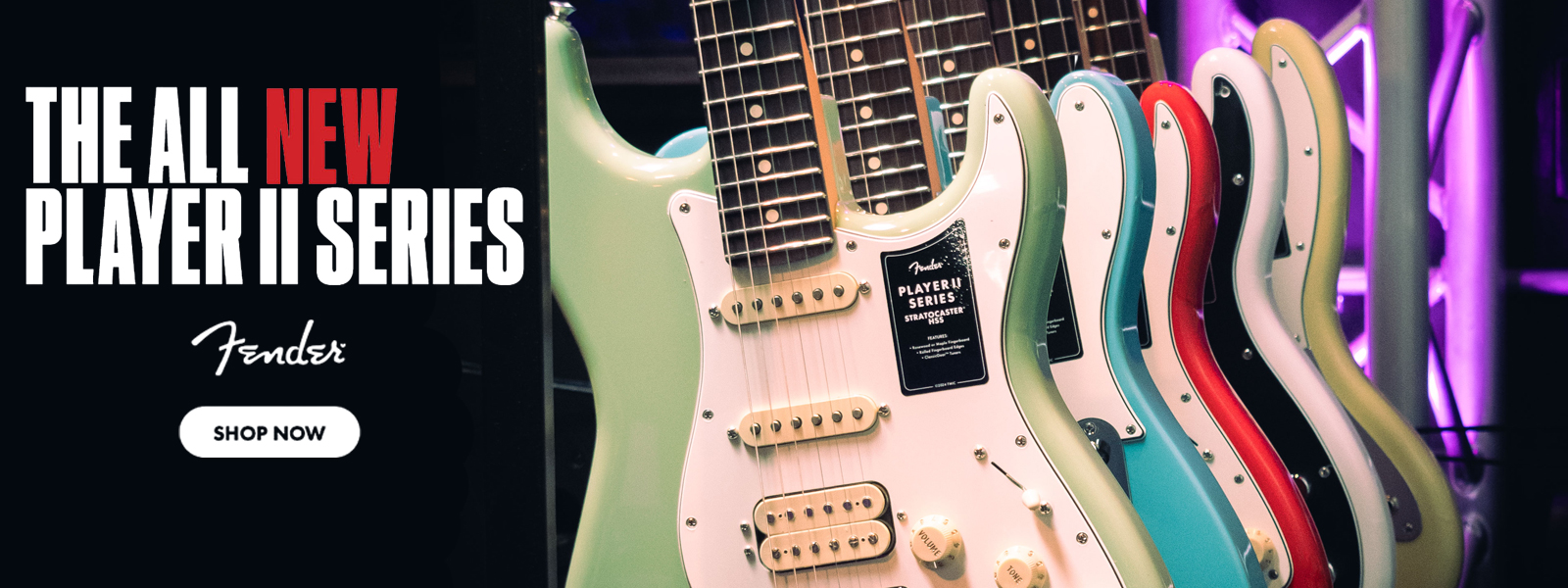 Fender Player II Series Now Available