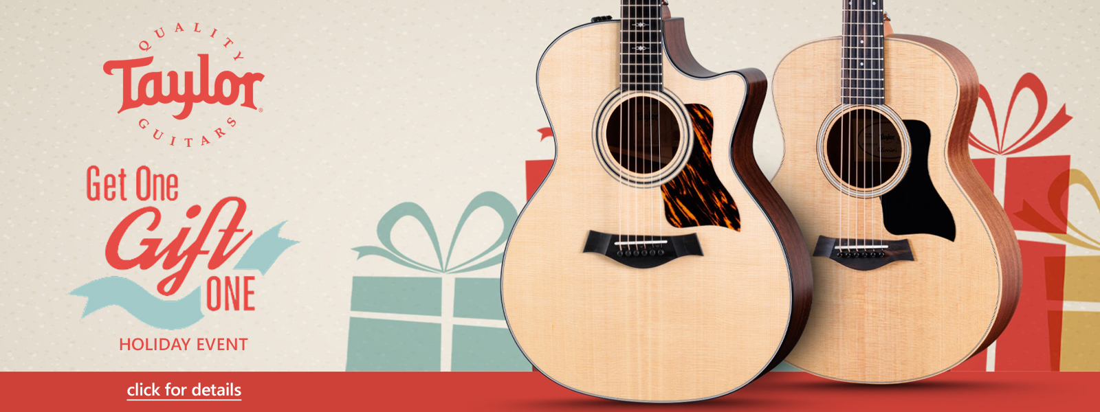 Taylor Get One, Gift One Holiday Event!