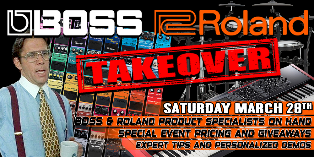 Boss & Roland Day at N Stuff!