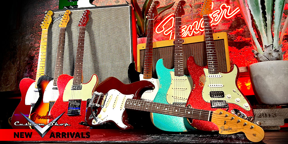 Fender Custom Shop New Arrivals!